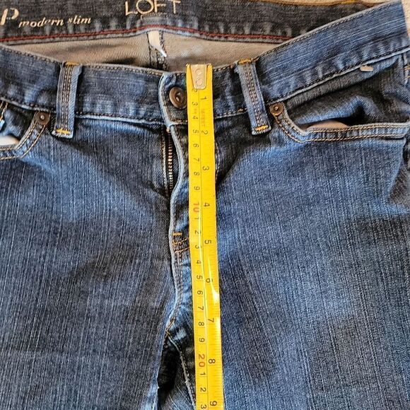 Loft skinny jeans size 6 P - Picture 6 of 7